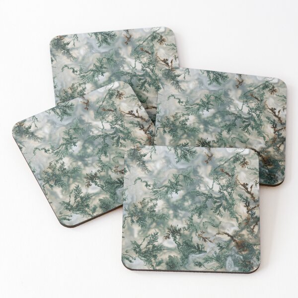 Item preview, Forest Green Moss Agate Pattern designed and sold by SassyArtistry.