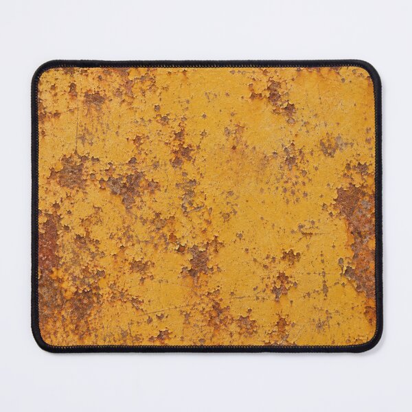 Item preview, Ochre Yellow Metal with Rustic Corrosion designed and sold by The Rust Lab.