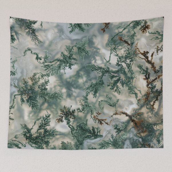 Item preview, Forest Green Moss Agate Pattern designed and sold by SassyArtistry.