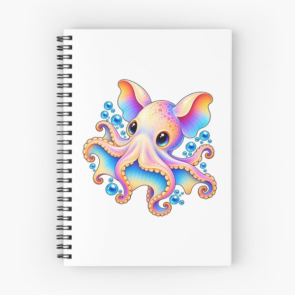 Item preview, Dumbo Octopus Pastel Ocean designed and sold by TynesDesign.