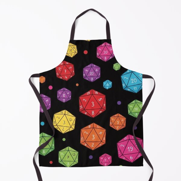 Item preview, Rainbow D20 Dice Pattern designed and sold by SassyArtistry.