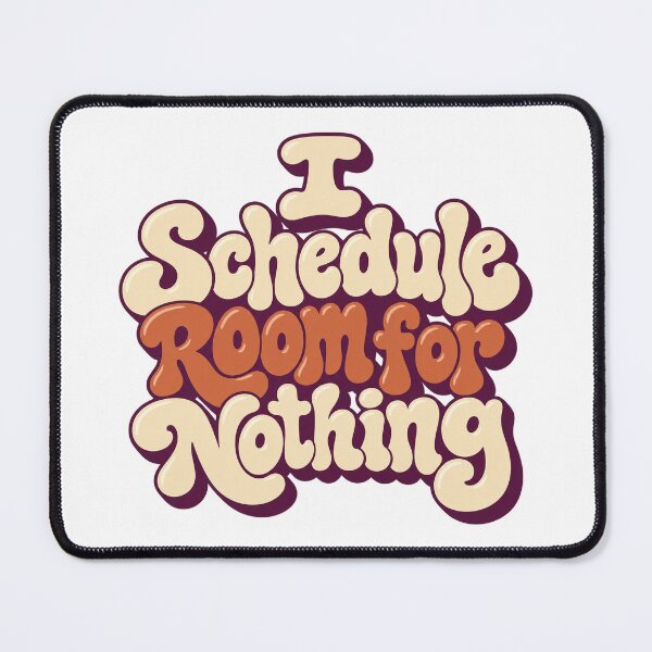 Item preview, Room for Nothing: Retro Slow Living Lettering designed and sold by Bikivuno.