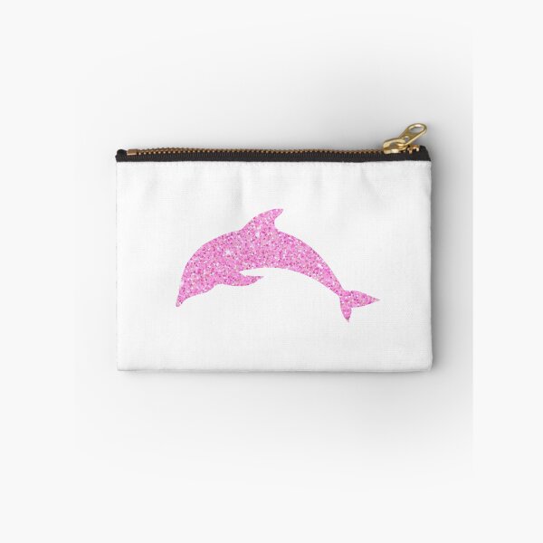 Artikelvorschau, rosa Glitzerdelfin entworfen und verkauft von madebykenz.