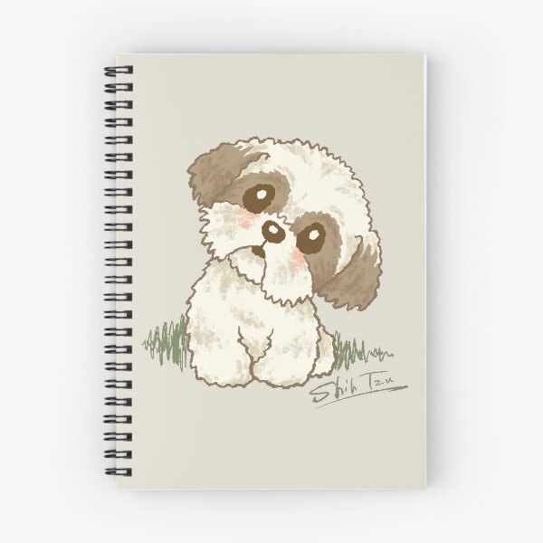 Item preview, A Shih Tzu tilting its head designed and sold by Toru Sanogawa.