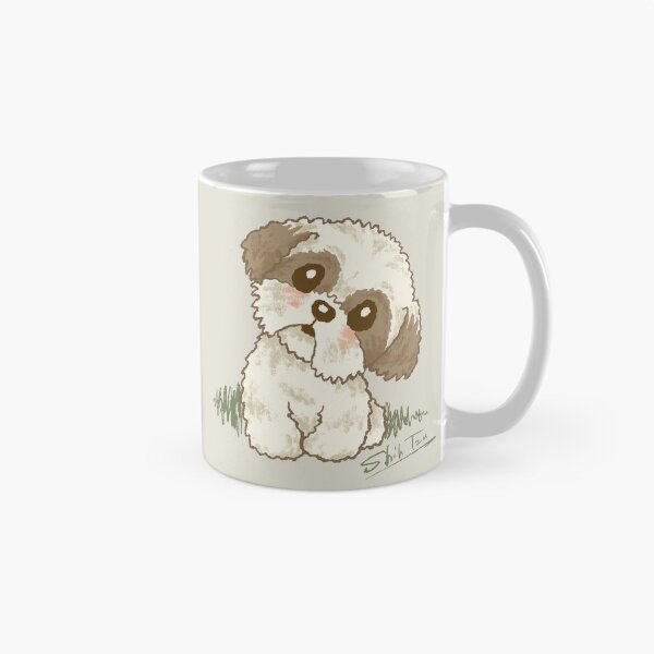 Item preview, A Shih Tzu tilting its head designed and sold by Toru Sanogawa.