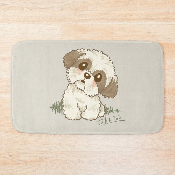 Item preview, A Shih Tzu tilting its head designed and sold by Toru Sanogawa.