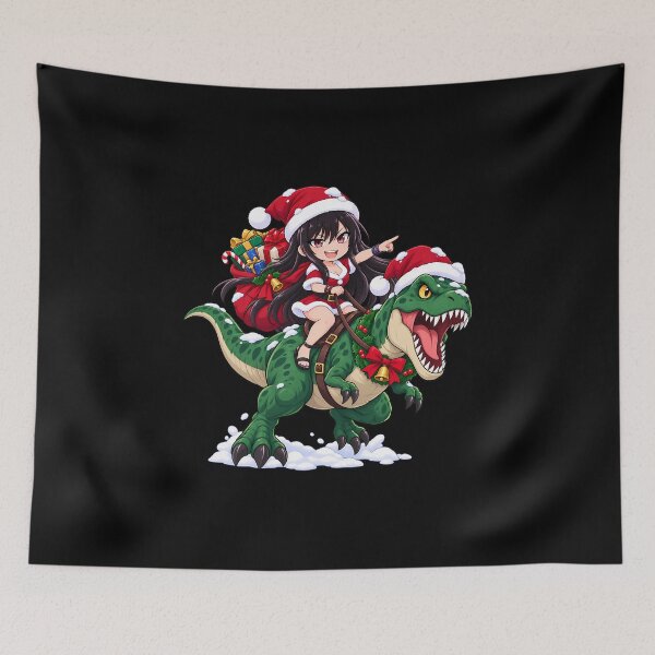 Item preview, Natsumi Suga Weathering With You Christmas T Rex designed and sold by SolenneAzur.