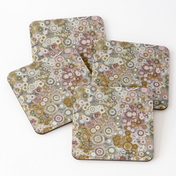 Item preview, Ocean Jasper Orbicular Stone Pattern designed and sold by SassyArtistry.