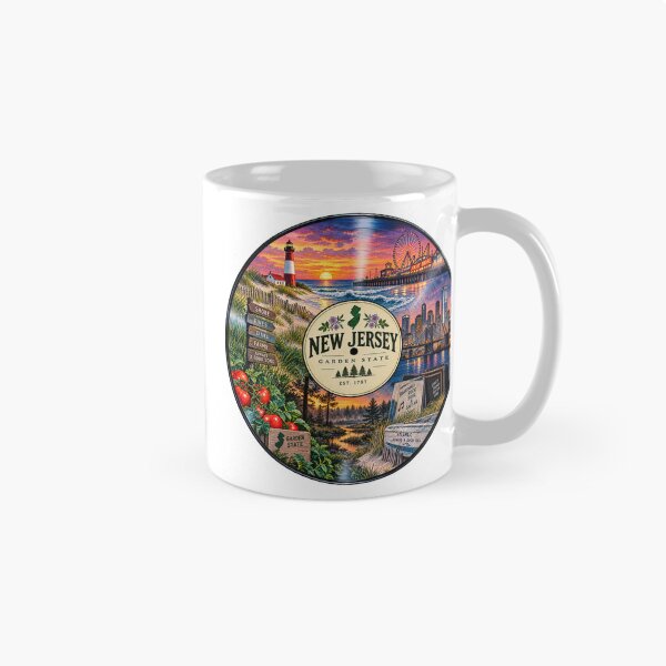 Item preview, New Jersey Vinyl Record designed and sold by Whimspired By Paxx.