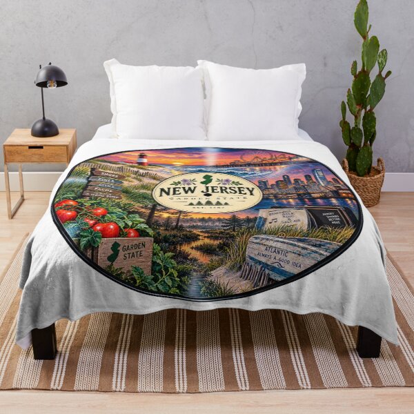 Item preview, New Jersey Vinyl Record designed and sold by Whimspired By Paxx.