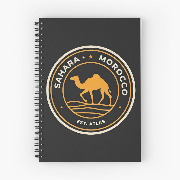 Item preview, Sahara Camel Crest — Morocco Circular Badge Logo designed and sold by Shutter-Dragon.