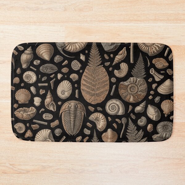 Item preview, Vintage Ammonite Fossil Pattern designed and sold by SassyArtistry.