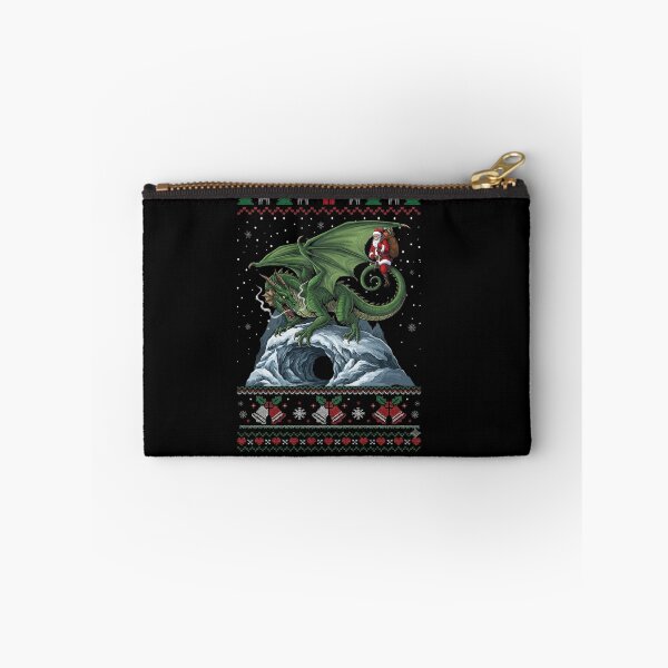 Item preview, Christmas Dragon Santa Ugly Sweater Fantasy Holiday Design designed and sold by Ostericaimusa.