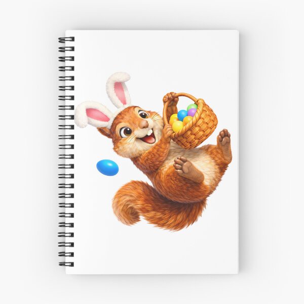 Item preview, Red Squirrel Easter Bunny designed and sold by Sillytoe.