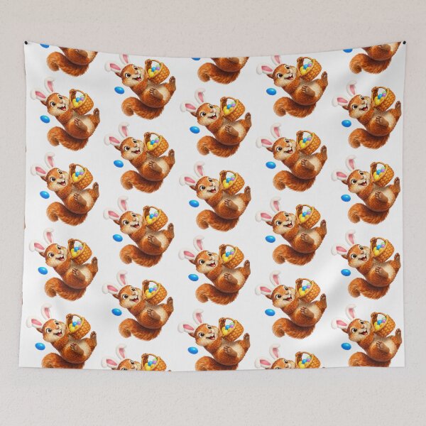 Item preview, Red Squirrel Easter Bunny designed and sold by Sillytoe.