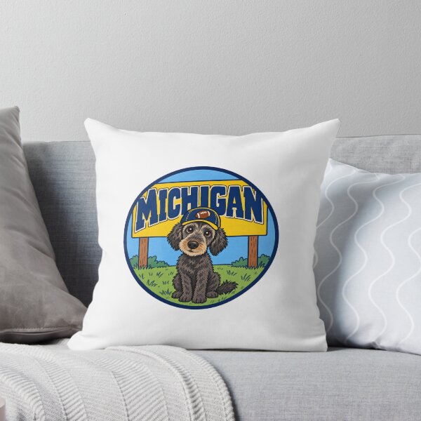 Item preview, Michigan dog designed and sold by Ourhappyplaces.