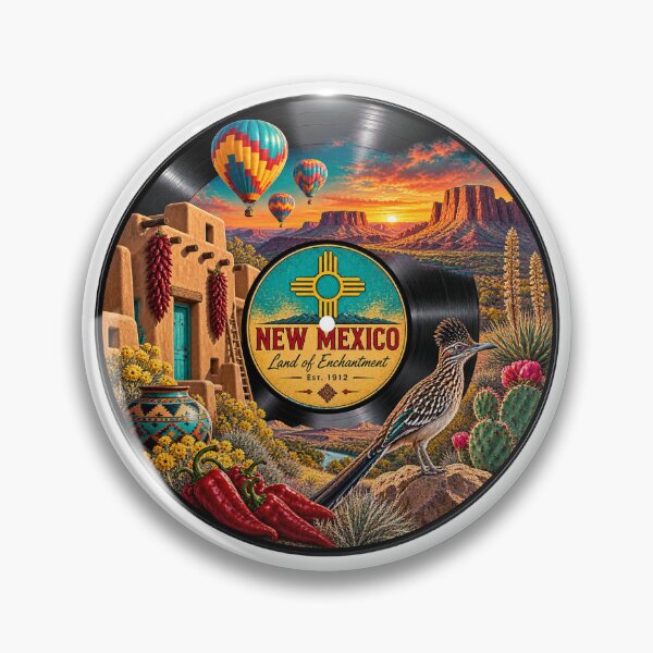 Item preview, New Mexico Vinyl Record designed and sold by Whimspired By Paxx.