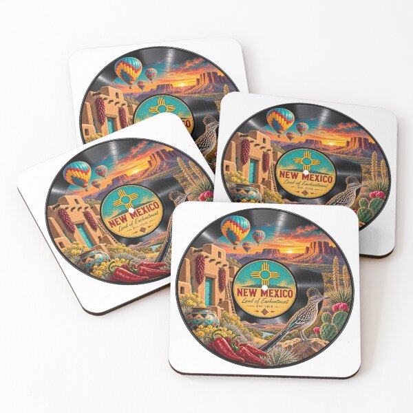 Item preview, New Mexico Vinyl Record designed and sold by Whimspired By Paxx.