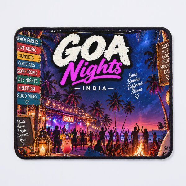Item preview, Goa Nights — Same Beaches Different Stories designed and sold by Goanheartprints.