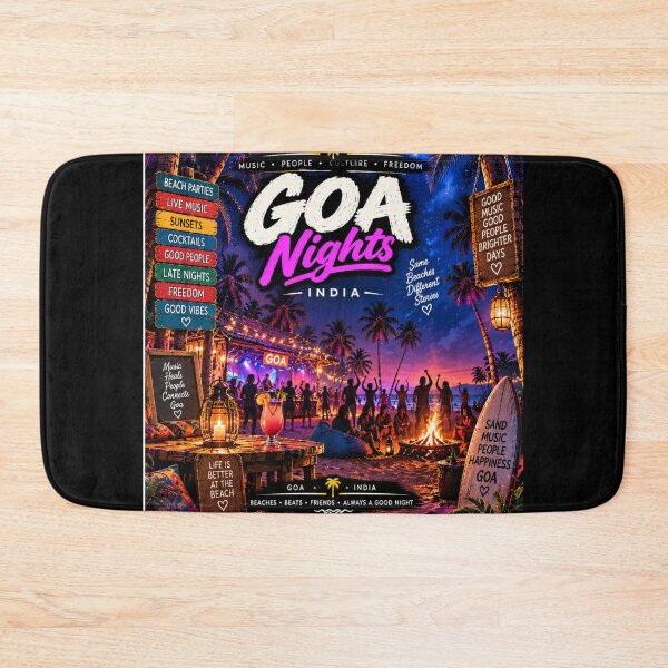 Item preview, Goa Nights — Same Beaches Different Stories designed and sold by Goanheartprints.