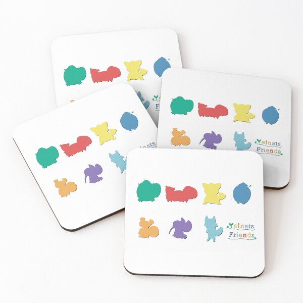 Item preview, Colorful Yelnats Friends designed and sold by MidorikoTales.
