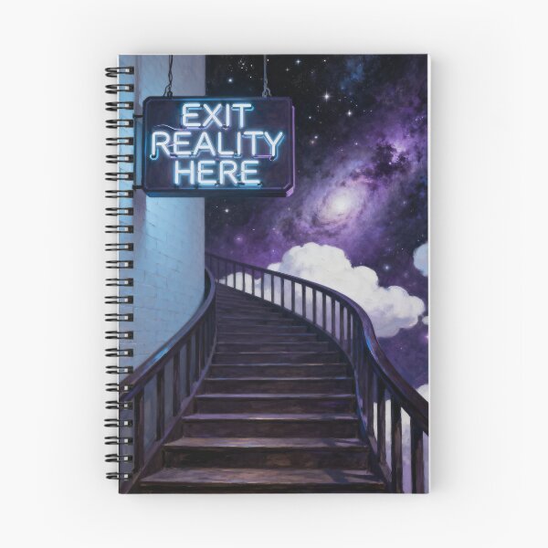 Item preview, Exit Reality Here designed and sold by Blom & Co..