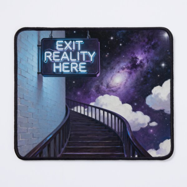 Item preview, Exit Reality Here designed and sold by Blom & Co..