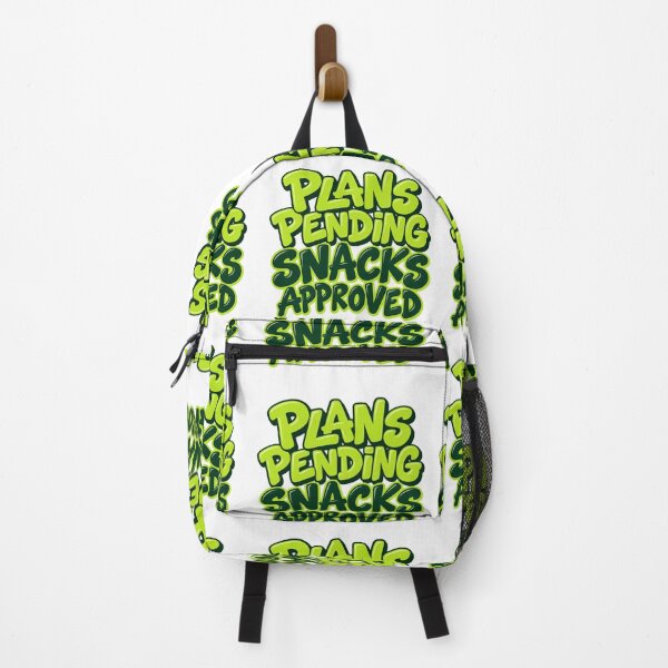 Item preview, Plans Pending, Snacks Approved Bold Lettering designed and sold by Bikivuno.