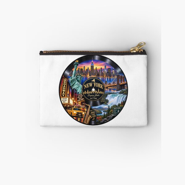 Item preview, New York Vinyl Record designed and sold by Whimspired By Paxx.