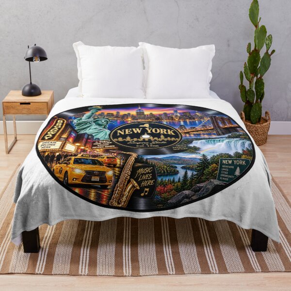 Item preview, New York Vinyl Record designed and sold by Whimspired By Paxx.