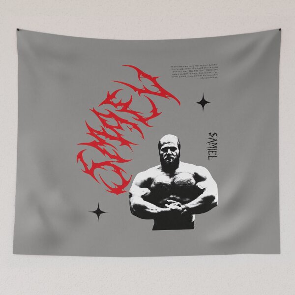 Item preview, Andrey Shtein Strongman Goth Graphic T-Shirt-42 designed and sold by ThomaRoehl.