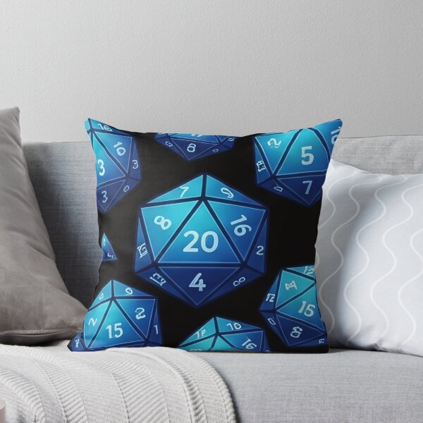Item preview, Blue D20 Dice Pattern designed and sold by SassyArtistry.