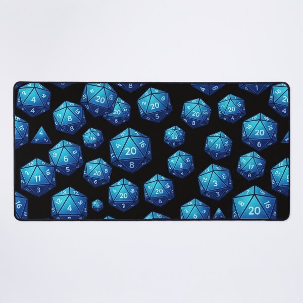 Item preview, Blue D20 Dice Pattern designed and sold by SassyArtistry.