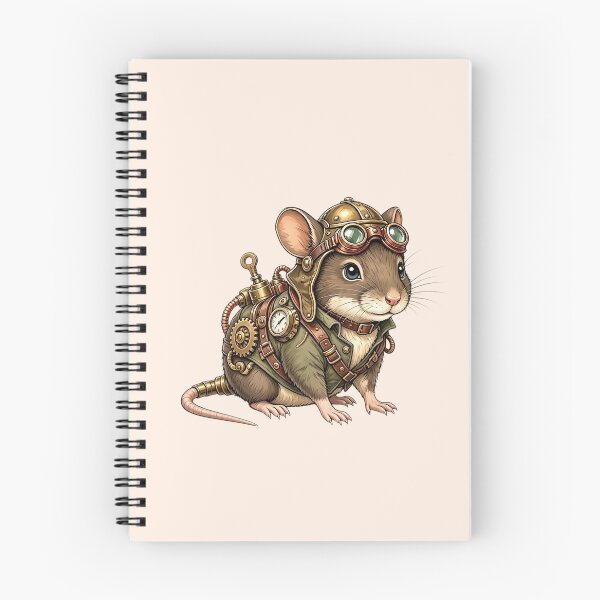 Item preview, Steampunk Mouse – Cute Mechanical Inventor designed and sold by SweetLilith.