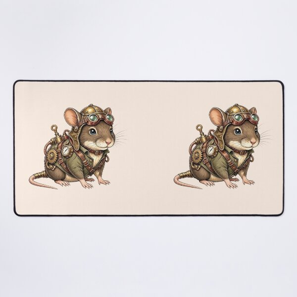 Item preview, Steampunk Mouse – Cute Mechanical Inventor designed and sold by SweetLilith.