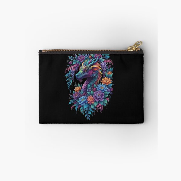 Item preview, Colorful Floral Dragon Fantasy Botanical Design designed and sold by Ostericaimusa.