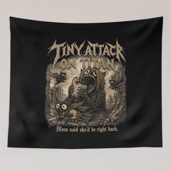 Item preview, Gothic Monster Attack Parody  designed and sold by Johnni49.