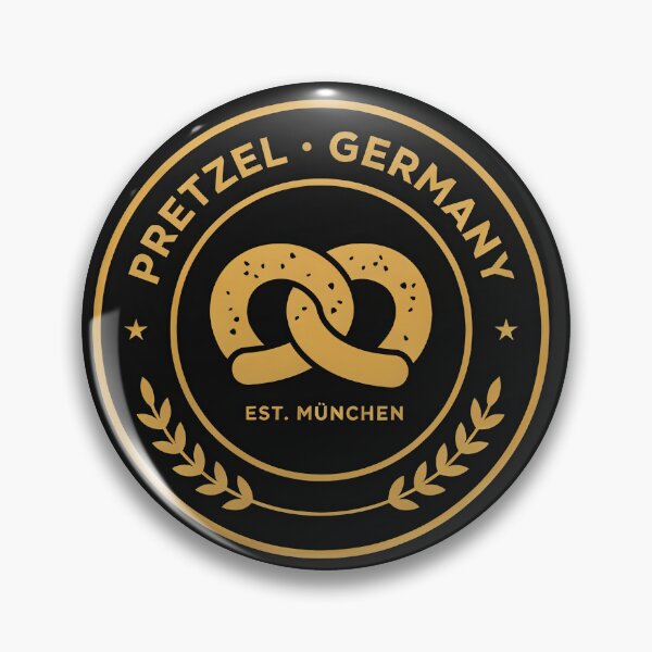Item preview, Pretzel Crest — Germany Circular Badge Logo designed and sold by Shutter-Dragon.
