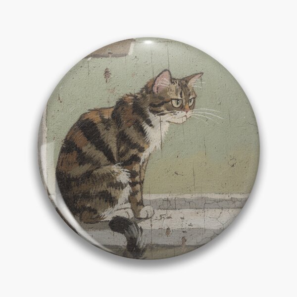Item preview, Tortoiseshell Cat Judging Pigeons From the Windowsill designed and sold by PictorialWhimsy.