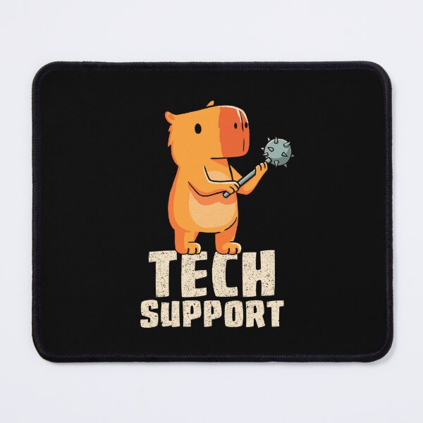 Item preview, Tech Support Funny Capybara designed and sold by Tobe Fonseca®.