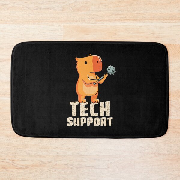Item preview, Tech Support Funny Capybara designed and sold by Tobe Fonseca®.