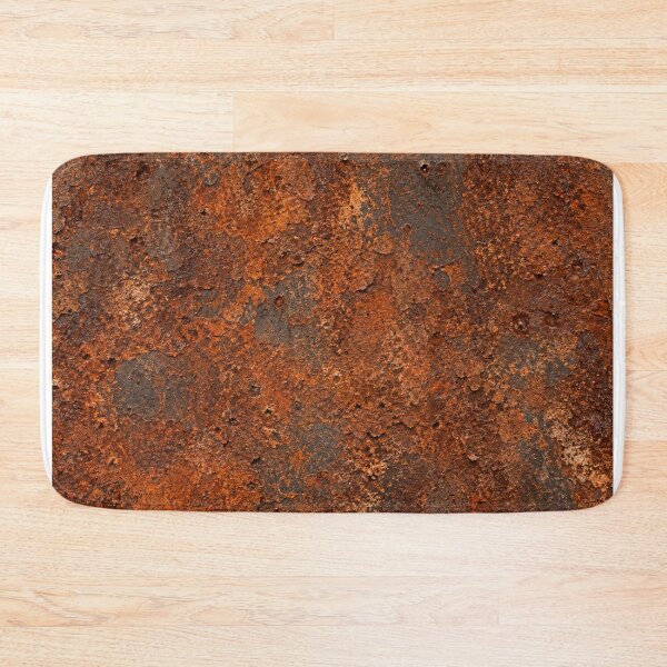 Item preview, Deep Burnt Orange Industrial Rust Texture designed and sold by The Rust Lab.