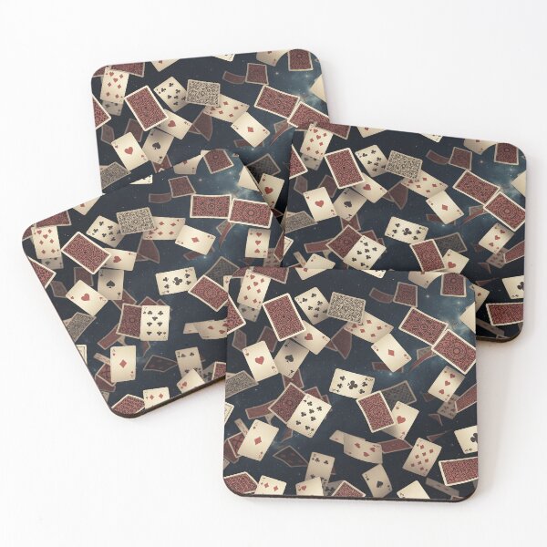 Item preview, Falling Playing Cards Pattern designed and sold by SassyArtistry.