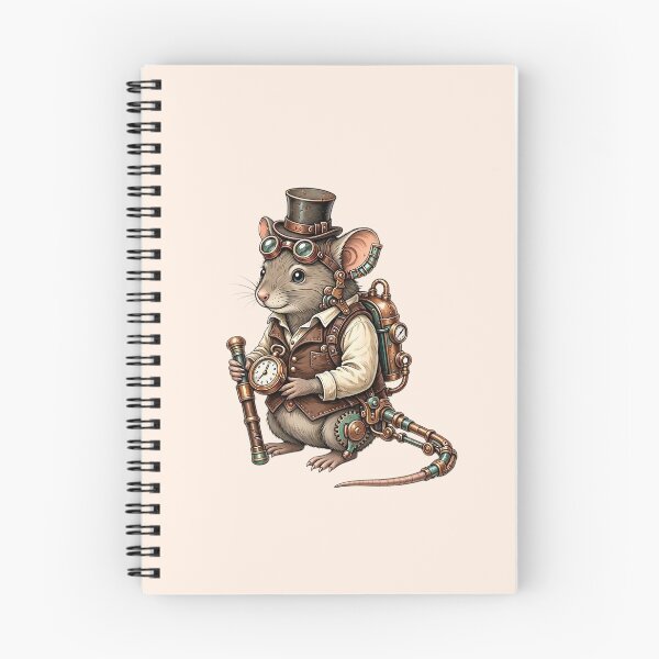 Item preview, Steampunk Mouse – Cute Mechanical Inventor designed and sold by SweetLilith.