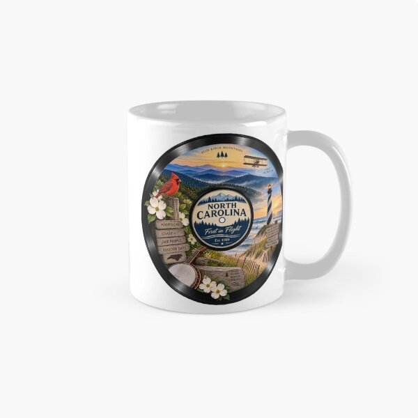 Item preview, North Carolina Vinyl Record designed and sold by Whimspired By Paxx.