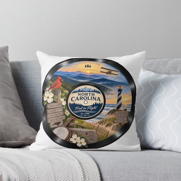 Item preview, North Carolina Vinyl Record designed and sold by Whimspired By Paxx.