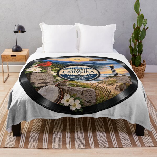 Item preview, North Carolina Vinyl Record designed and sold by Whimspired By Paxx.