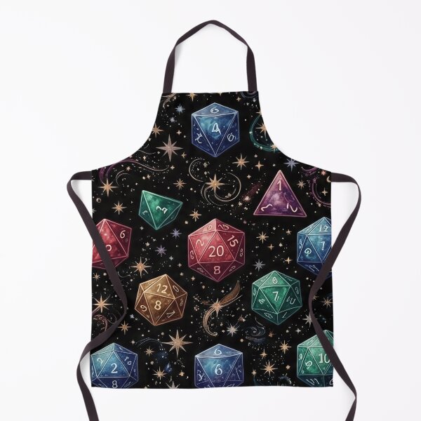 Item preview, Cosmic Polyhedral Dice Pattern designed and sold by SassyArtistry.