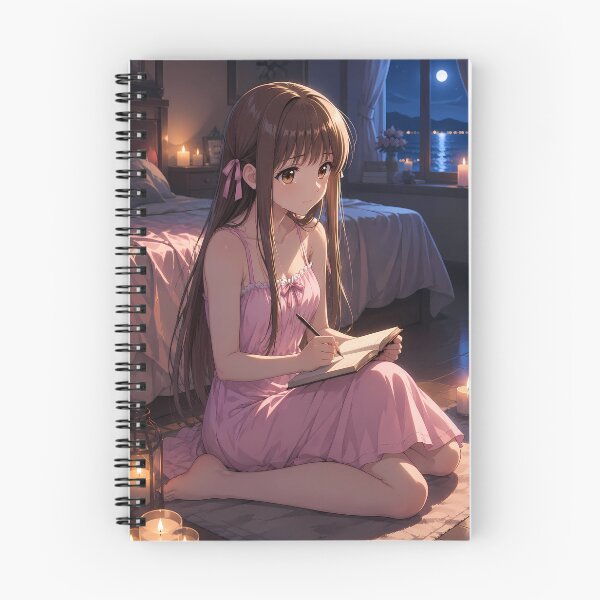 Item preview, Tohru Honda Fruits Basket Moonlit Journal designed and sold by SolenneAzur.