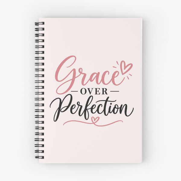 Item preview, Grace Over Perfection – Self Love & Positive Mindset Quote designed and sold by Sanika arts .